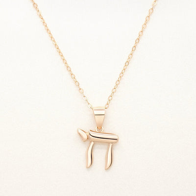 925 Sterling Silver Chai Necklace