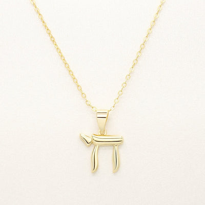 925 Sterling Silver Chai Necklace