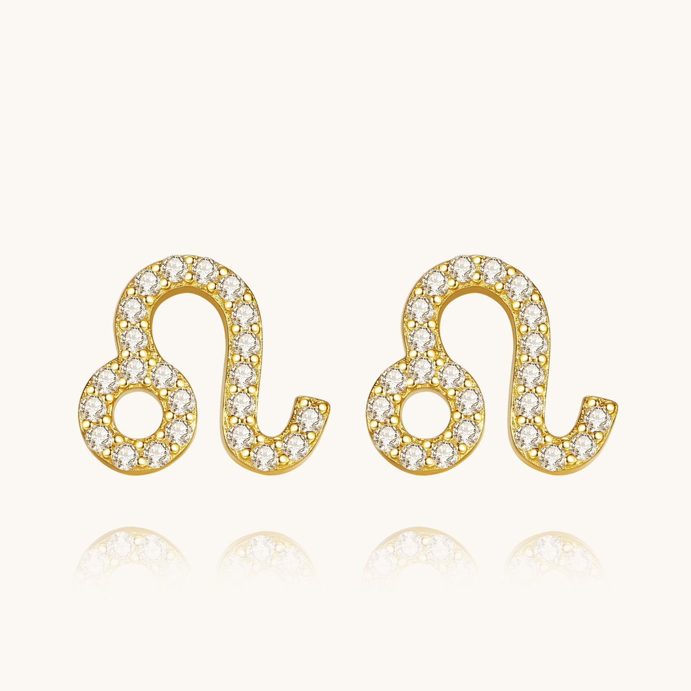 CZ Zodiac Earrings