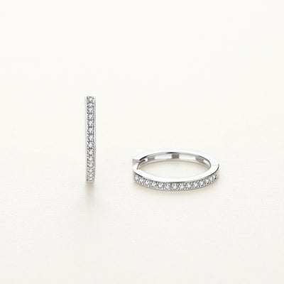 Small CZ Hoops