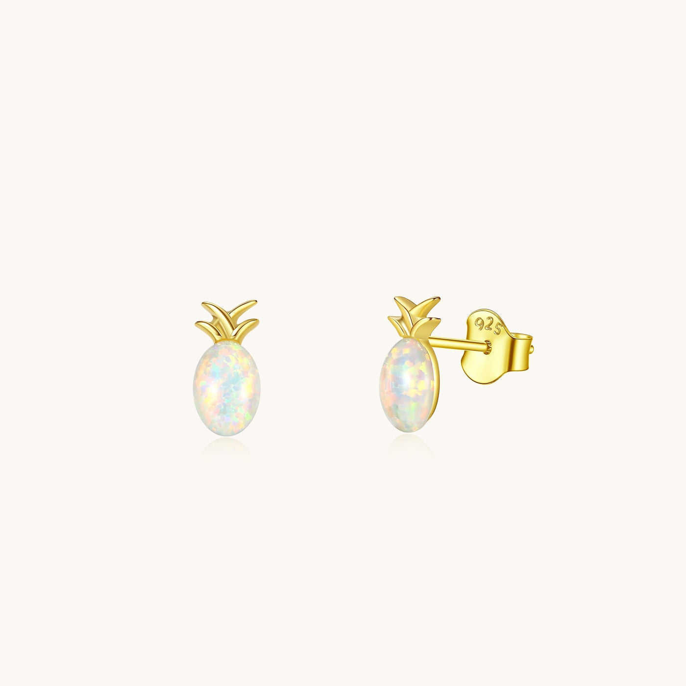 Opal Pineapple Earrings