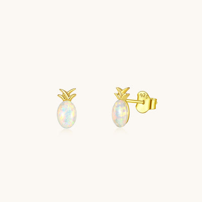 Opal Pineapple Earrings